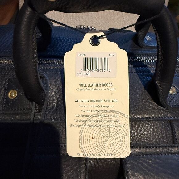 Will Leather Goods, NWT Leather Travel Duffel - Picture 5 of 8